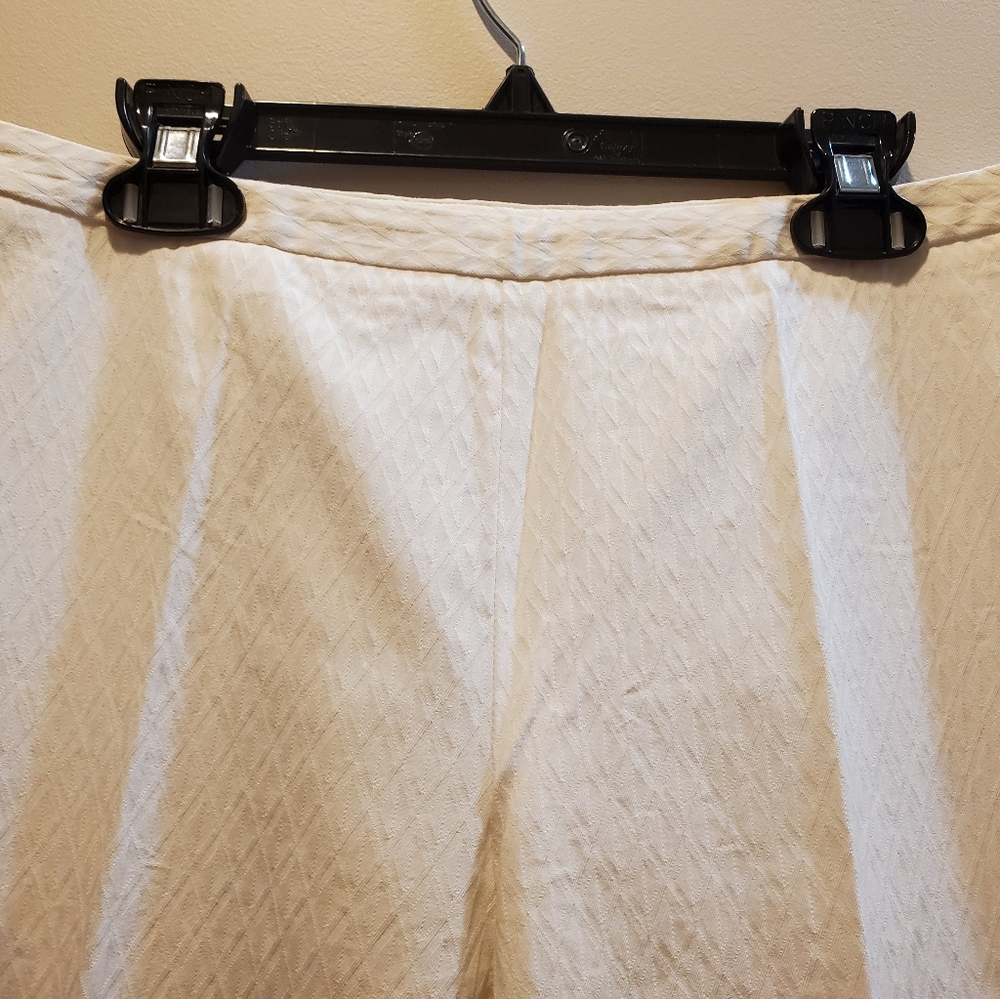 JIL SANDER WHITE PANTS